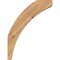 Ekena Millwork 5 1/2"W x 12"D x 16"H Thorton Smooth Knee Brace, Western Red Cedar BRC06X12X16THR00SWR - alternate 4